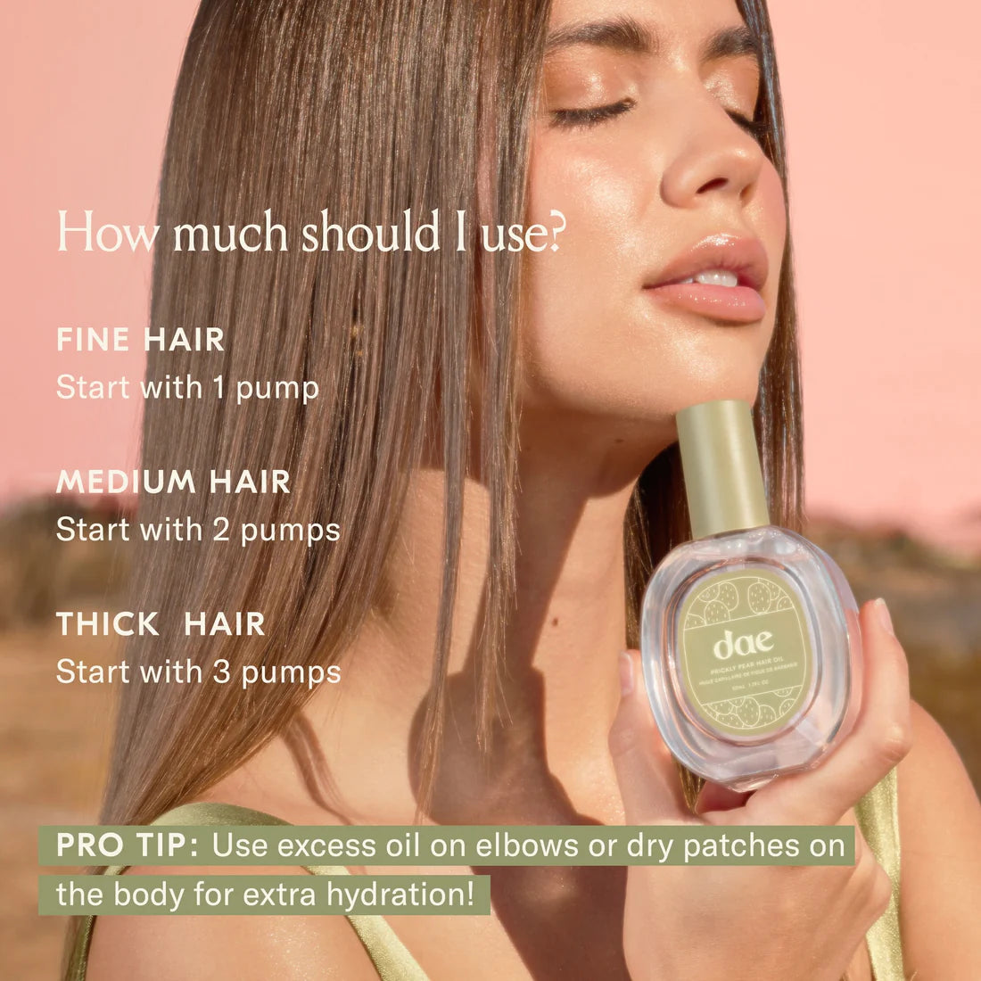 Pre-orden: Dae | Prickly pear hair oil