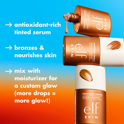 ELF | Bronzing Drops | 2 - Pure Gold yellow gold shimmer (for light - tan skin tones)