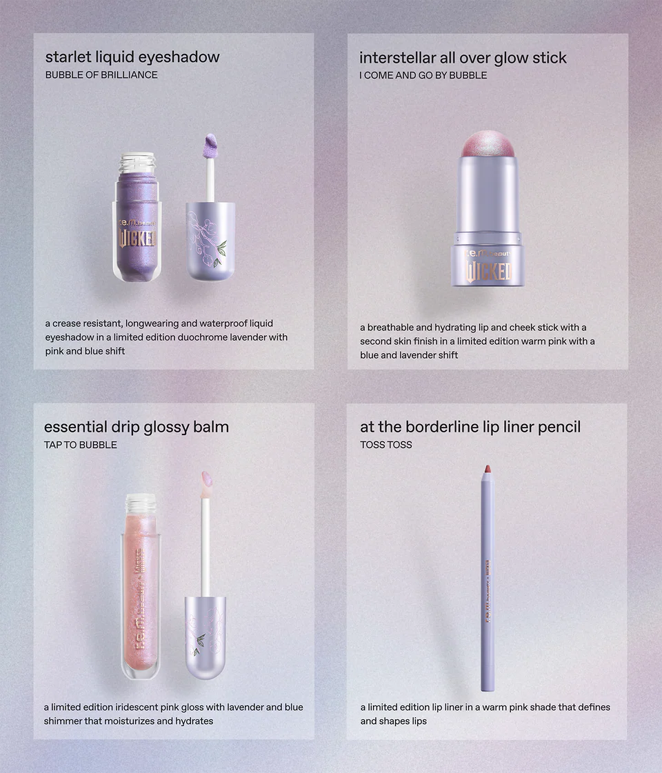Pre-orden: r.e.m. beauty x Wicked | For Good perfect duet set