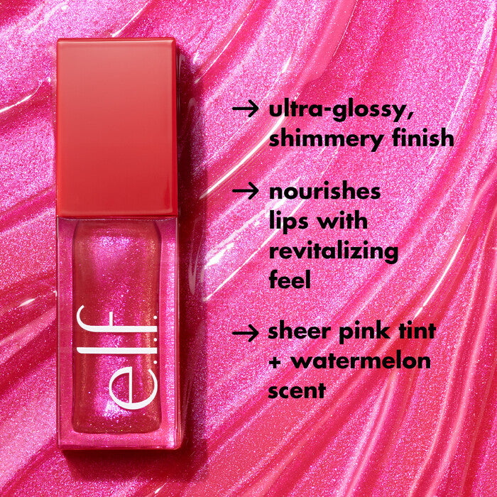 ELF | Glow Reviver Lip Oil | Jelly Pop