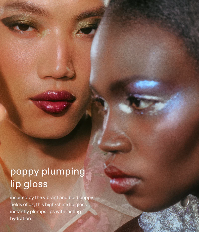 Pre-orden: r.e.m. beauty x Wicked | For Good Poppy Plumping Lip Gloss
