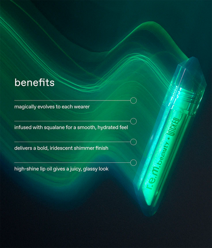 Pre-orden: r.e.m. beauty x Wicked | For Good So Popular pH Adaptive Lip Oil