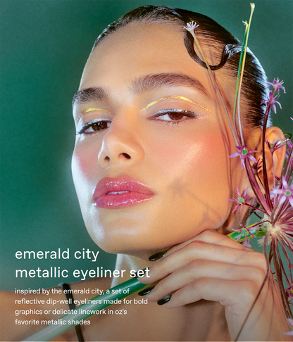 Pre-orden: r.e.m. beauty x Wicked | For Good welcome to oz eyeshadow & eyeliner set
