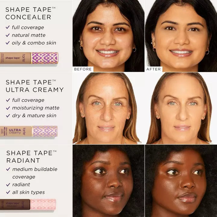 Tarte | Shape Tape Radiant Medium Coverage Concealer  | 34S Medium Sand