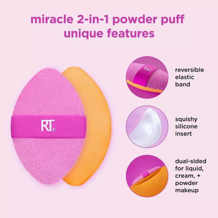 Real Techniques | Miracle 2-In-1 Dual Sided Powder Puff