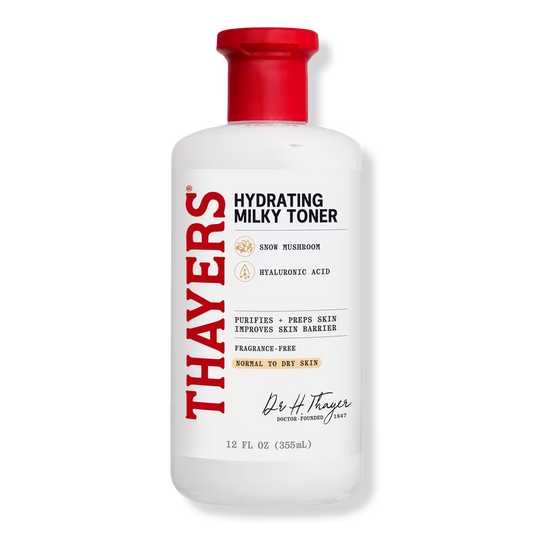 Pre-orden: Thayers | Milky Hydrating Face Toner with Snow Mushroom and Hyaluronic Acid
