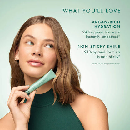 Moroccanoil | Lip Balm – Hydrating Argan + Peptide Lip Treatment (Bálsamo Labial Hidratante con Argán y Péptidos) | Pre-orden