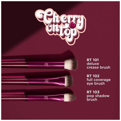 Pre-orden: Real Techniques | Cherry On Top MesmerEYES Brush Trio