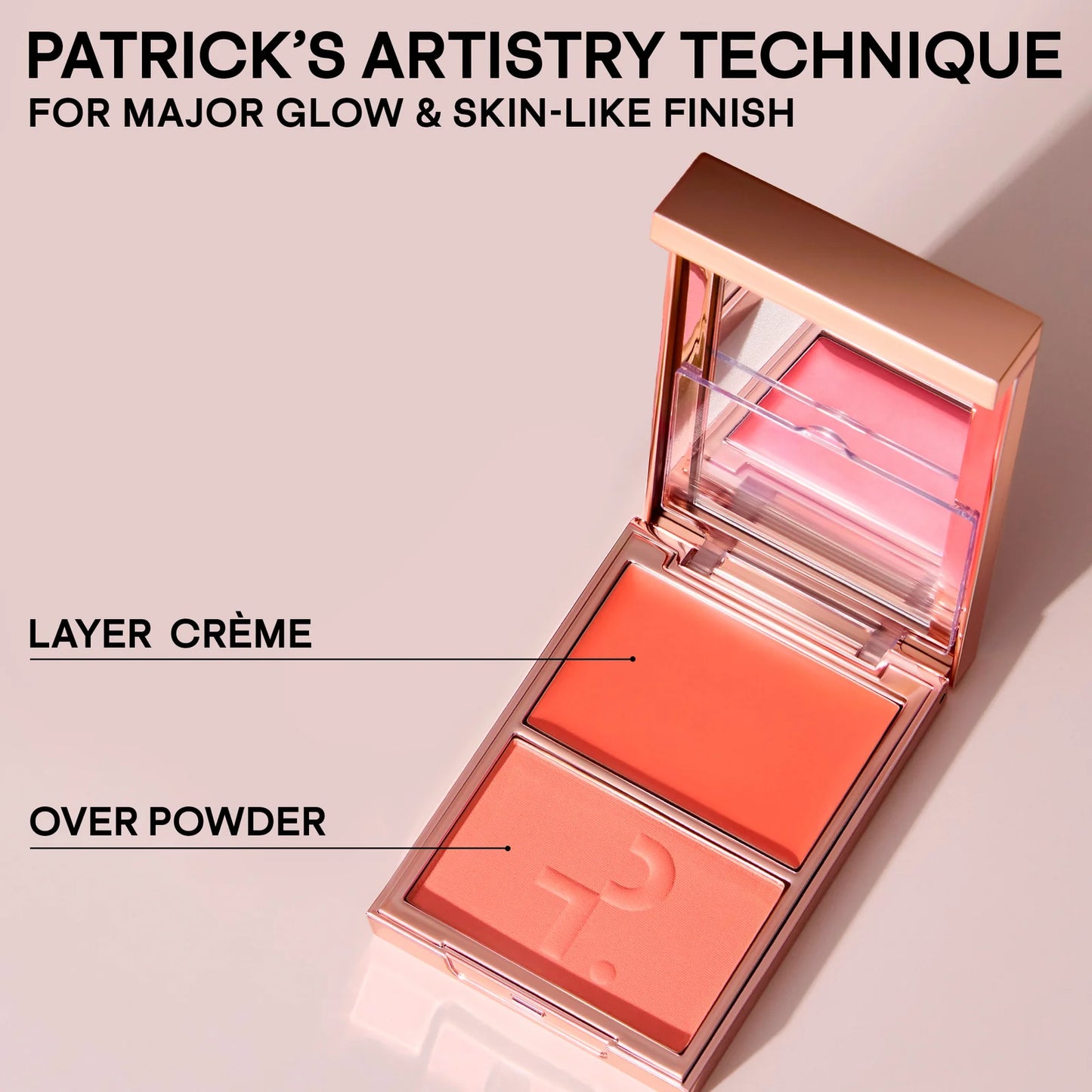 PATRICK TA | Major Headlines Double-Take Crème & Powder Blush Duo | She's Blushing