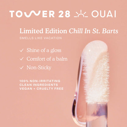 Tower 28 x OUAI | Lip Jelly | Chill In St. Barts