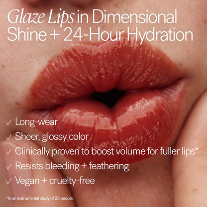 ILIA | Overglaze Hydrating Lip Gloss for 24-Hour Moisture (Gloss Labial Hidratante con Hidratación de 24 Horas) | Pre-orden