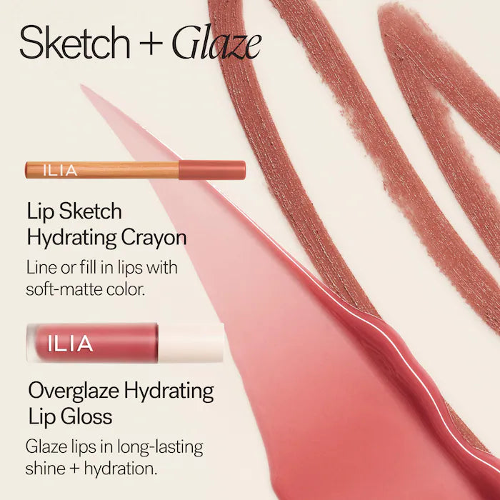 ILIA | Overglaze Hydrating Lip Gloss for 24-Hour Moisture (Gloss Labial Hidratante con Hidratación de 24 Horas) | Pre-orden