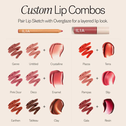 ILIA | Overglaze Hydrating Lip Gloss for 24-Hour Moisture (Gloss Labial Hidratante con Hidratación de 24 Horas) | Pre-orden