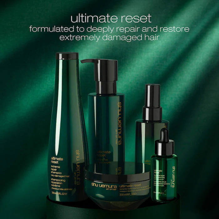 shu uemura | Ultimate Reset Repair Oil For Very Damaged Hair (Aceite Reparador Capilar para Cabello Muy Dañado) | Pre-orden