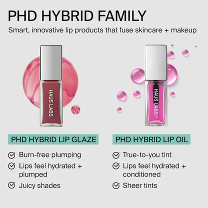 Pre Venta: HAUS LABS BY LADY GAGA | PhD Hybrid Lip Glaze Plumping Gloss | Macaron