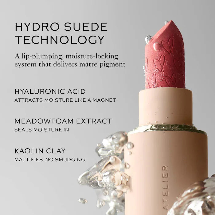 Pre Venta: Westman Atelier | 
Lip Suede Hydrating Matte Lipstick with Hyaluronic Acid | Je Rêve