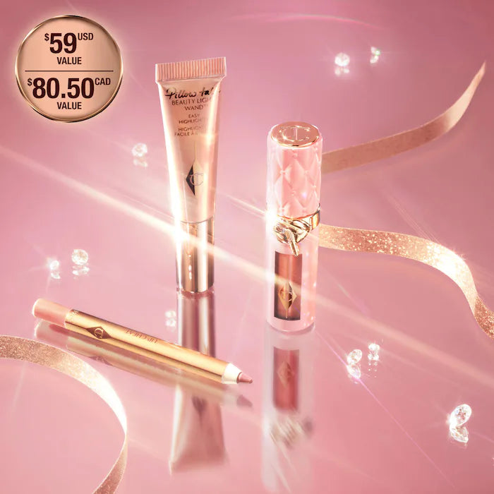Pre-orden: Charlotte Tilbury | Lip and Cheek Trio Makeup Gift Set