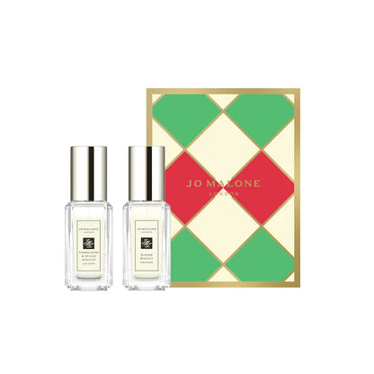 Pre-orden: Jo Malone London | Mini Ginger Biscuit + Sandalwood & Spiced Apricot Cologne Duo Gift Set