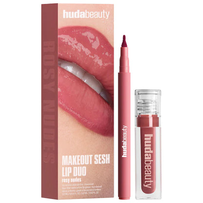 Pre-orden: HUDA BEAUTY | Make Out Sesh Lip Duos