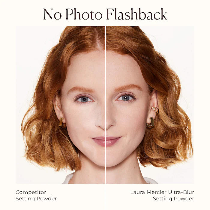 Pre-orden: Laura Mercier | Indulgent Icons Ultra-Blur Translucent Loose Setting Powder & Velour Puff Duo Gift Set
