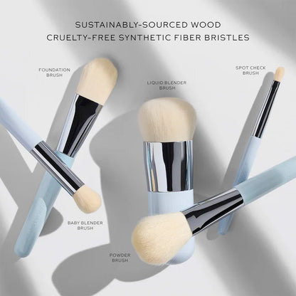 Pre-orden: Westman Atelier | Complexion 5-piece Face Brush Collection Gift Set