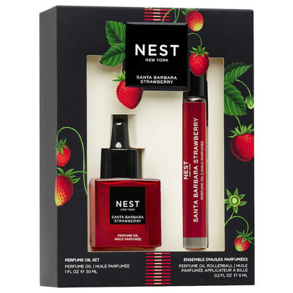 Pre-orden: NEST New York | Santa Barbara Strawberry Perfume Oil Duo Set