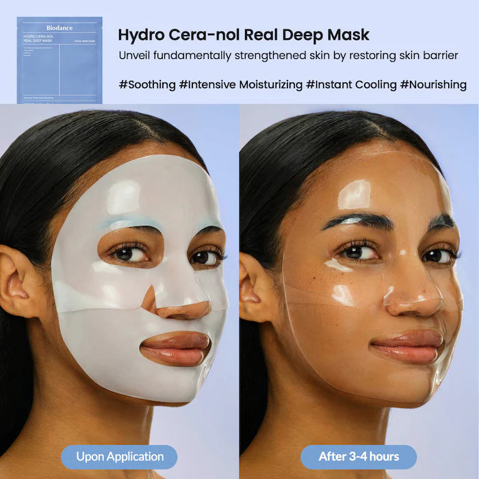 Pre-orden: Biodance | Real Deep Mask Gift Set - 4 Masks for Pore Care, Hydration, Calming and Dark Spot Treatment