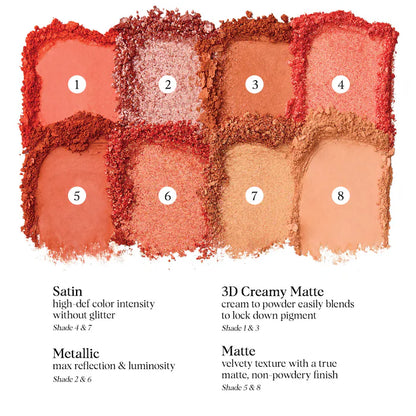 Pre-orden: HUNG VANNGO BEAUTY Color Story Eyeshadow Palette