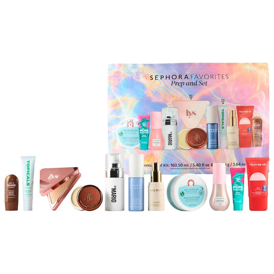 Sephora Favorites | Prep & Set Makeup and Skincare Value Set (Set de Maquillaje y Skincare)| Pre-orden