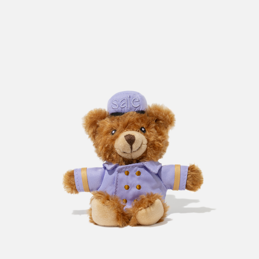 Saie | The Bellhop Bear Keychain (Colgante para Bolsa Edición Limitada) | Pre-orden