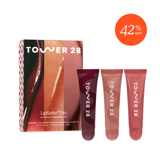 Pre-orden: Tower 28 | LipSoftie™ Lip Treatment Trio