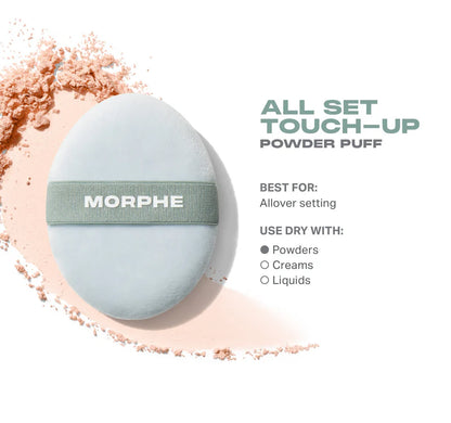 Pre-orden: Morphe | All Set Touch-Up Powder Puff