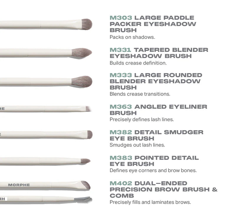 Pre-order: MORPHE | Eye Want It All 7-Piece Eye Brush Set