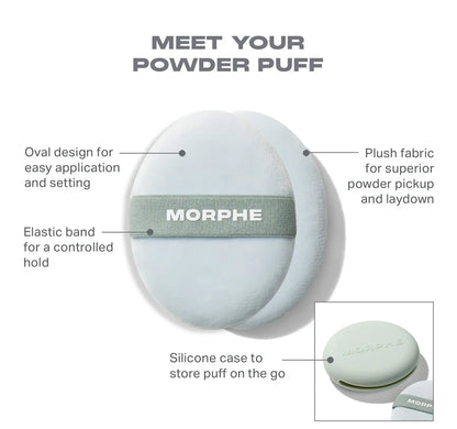 Pre-orden: Morphe | All Set Touch-Up Powder Puff