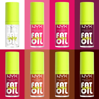 Nyx | Fat Oil Lip Drip Hydrating tinted lip oil gloss | That's Chic