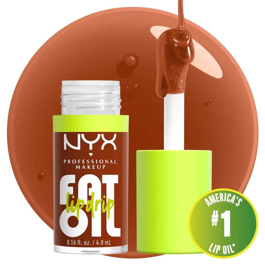 Nyx | Fat Oil Lip Drip Hydrating tinted lip oil gloss | Scrollin'