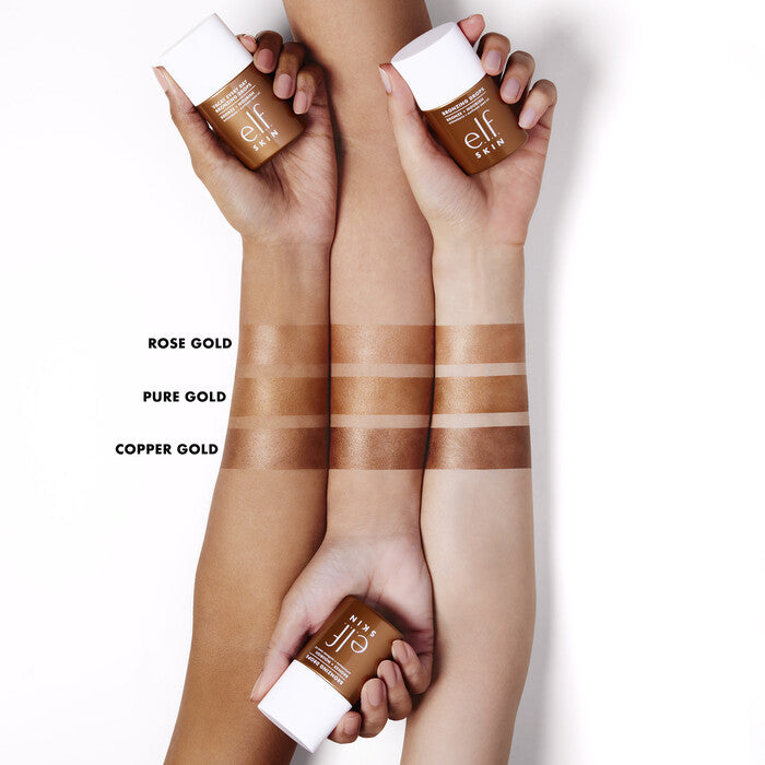ELF | Bronzing Drops | 1 - Rose Gold con rose gold shimmer (fair - medium skin tones)
