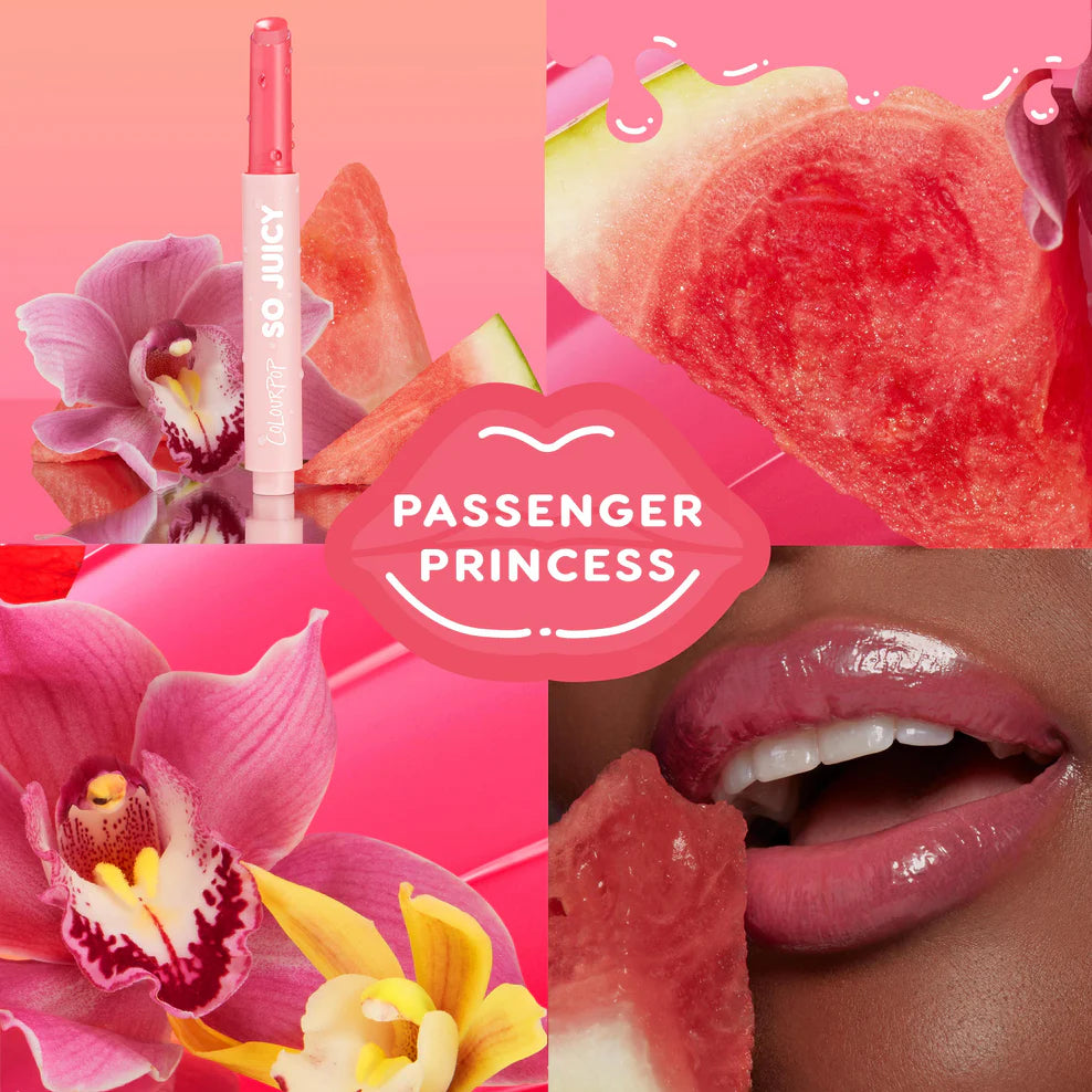 Colourpop | So Juicy Plumping Gloss Balm With Peptides | Passenger Princess