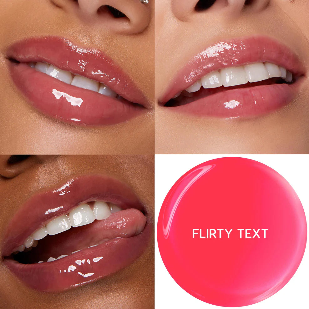 Colourpop | So Juicy Plumping Glossy Lip Oil | Flirty Text