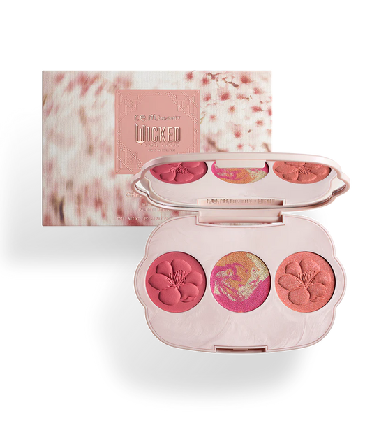 Pre-orden: r.e.m. beauty x Wicked | For Good Cherry Blossom Blush Palette