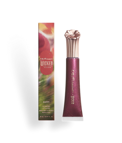 Pre-orden: r.e.m. beauty x Wicked | For Good Poppy Plumping Lip Gloss