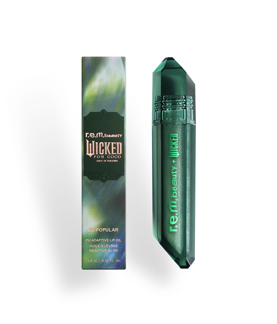 Pre-orden: r.e.m. beauty x Wicked | For Good So Popular pH Adaptive Lip Oil