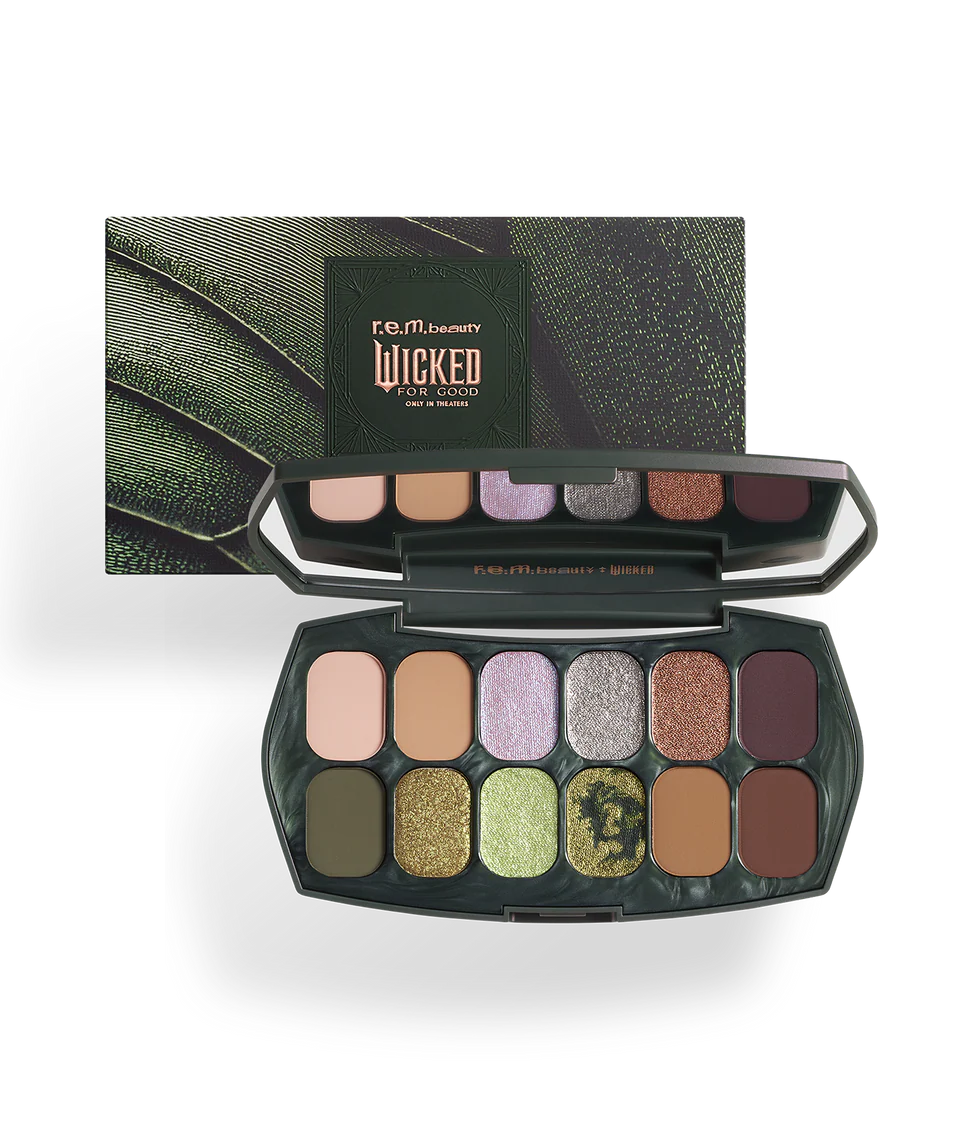 Pre-orden: r.e.m. beauty x Wicked | For Good Ozian Forest Eyeshadow Palette