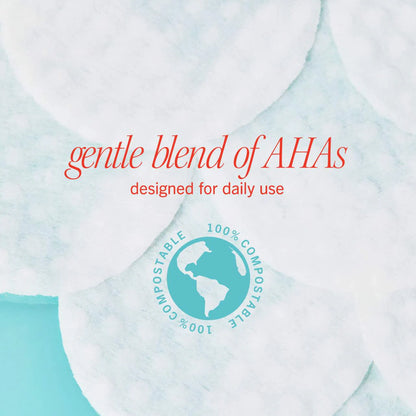 Pre-orden: First Aid Beauty | Facial Radiance Pads with Glycolic + Lactic Acids – Exfoliating Pads with AHA