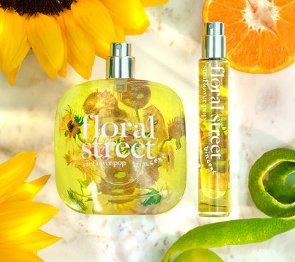 Pre Venta: Floral Street | Sunflower Pop Eau De Parfum Travel Spray | 0.34 oz/ 10 mL