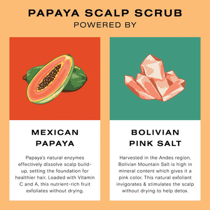 Pre orden: Ceremonia | Papaya Scalp Scrub Shampoo