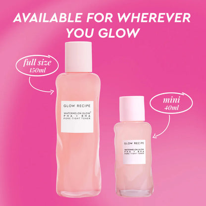 Pre-orden: Glow Recipe | Watermelon Glow PHA + BHA Pore-Tight Toner