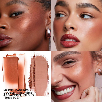 PATRICK TA | Major Headlines Double-Take Crème & Powder Blush Duo