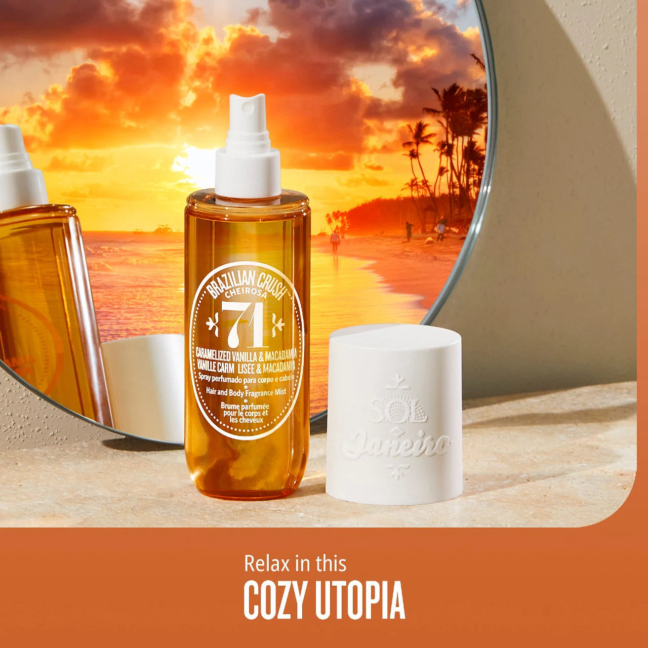 Sol de Janeiro | Hair & Body Fragrance Mist | Brazilian Crush Cheirosa ’71