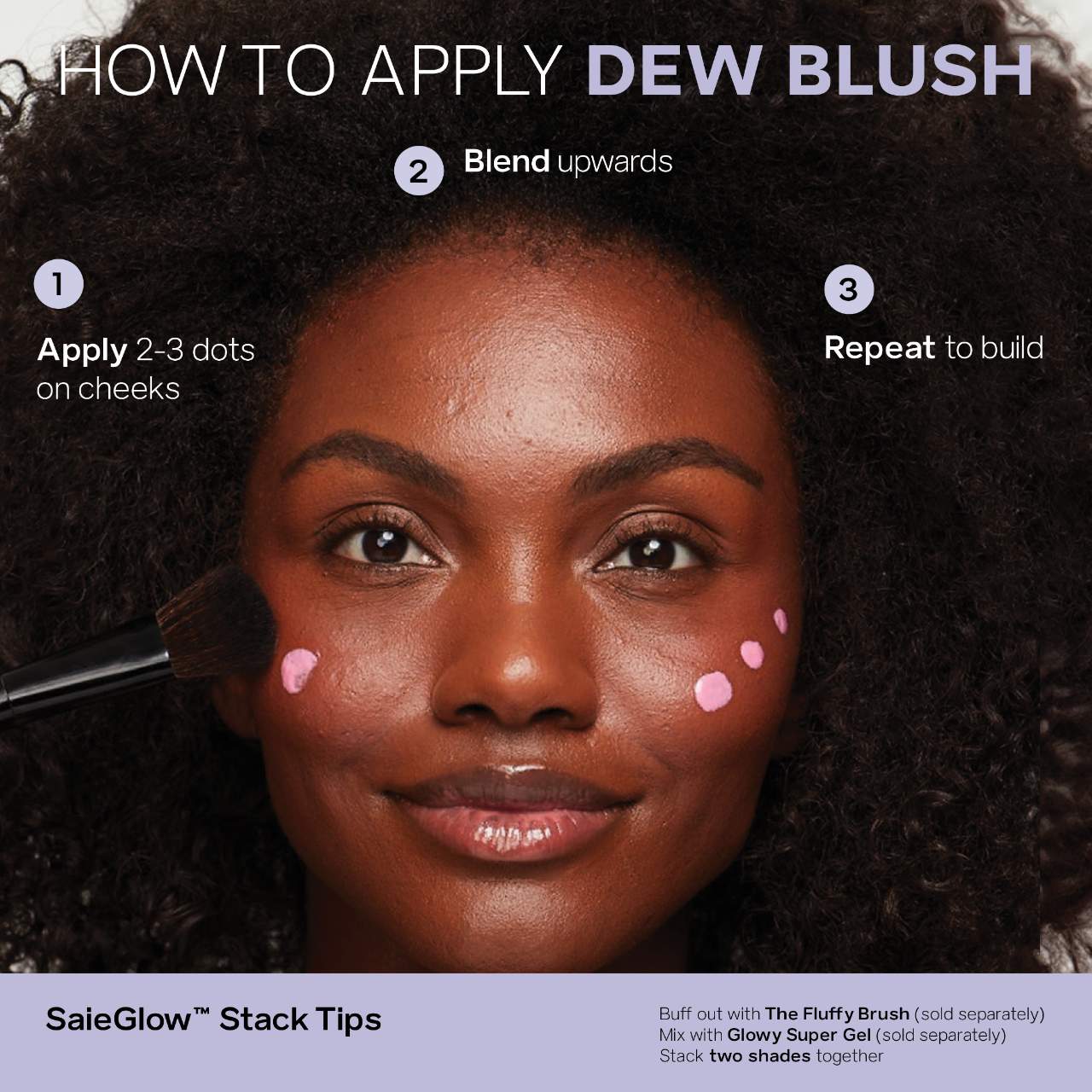 Saie | Dew Blush Liquid Cheek Blush | Dreamy